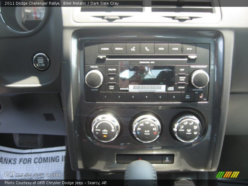Billet Metallic / Dark Slate Gray 2011 Dodge Challenger Rallye