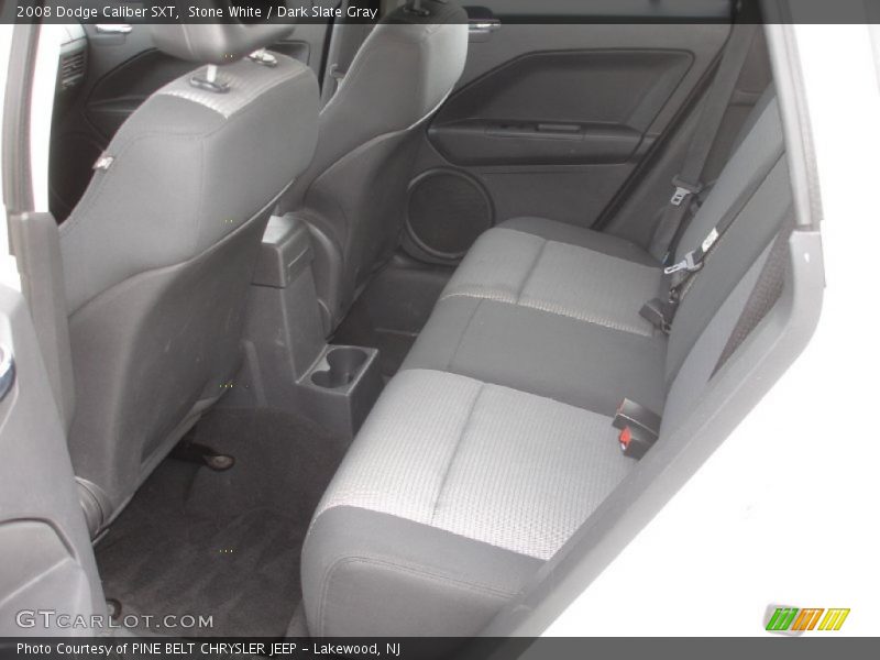Stone White / Dark Slate Gray 2008 Dodge Caliber SXT
