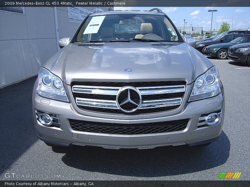 Pewter Metallic / Cashmere 2009 Mercedes-Benz GL 450 4Matic