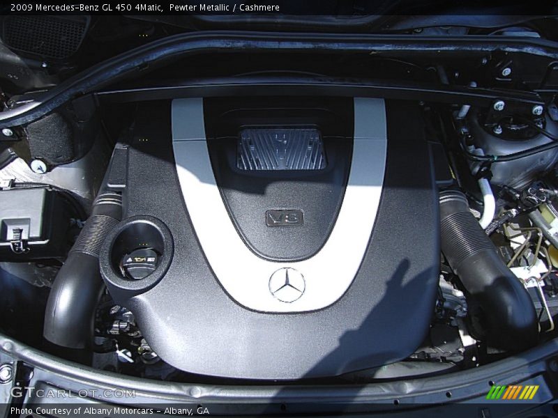 Pewter Metallic / Cashmere 2009 Mercedes-Benz GL 450 4Matic