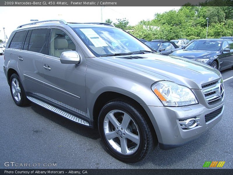 Pewter Metallic / Cashmere 2009 Mercedes-Benz GL 450 4Matic