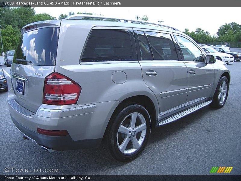 Pewter Metallic / Cashmere 2009 Mercedes-Benz GL 450 4Matic