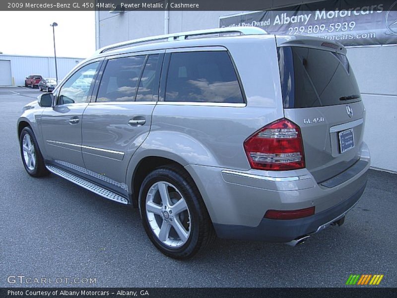 Pewter Metallic / Cashmere 2009 Mercedes-Benz GL 450 4Matic