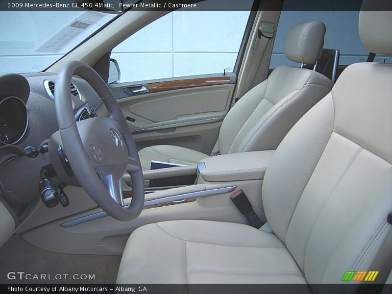 Pewter Metallic / Cashmere 2009 Mercedes-Benz GL 450 4Matic