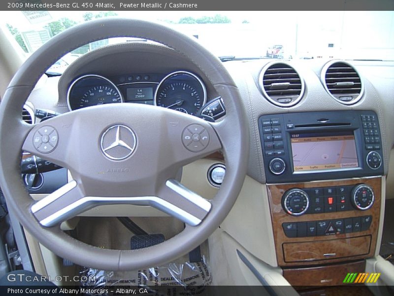 Pewter Metallic / Cashmere 2009 Mercedes-Benz GL 450 4Matic