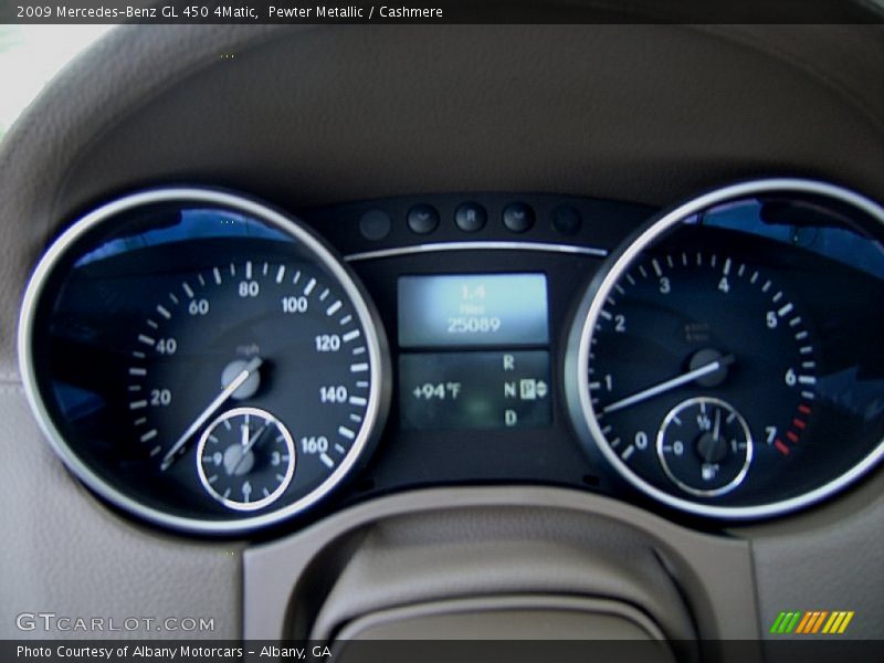 Pewter Metallic / Cashmere 2009 Mercedes-Benz GL 450 4Matic