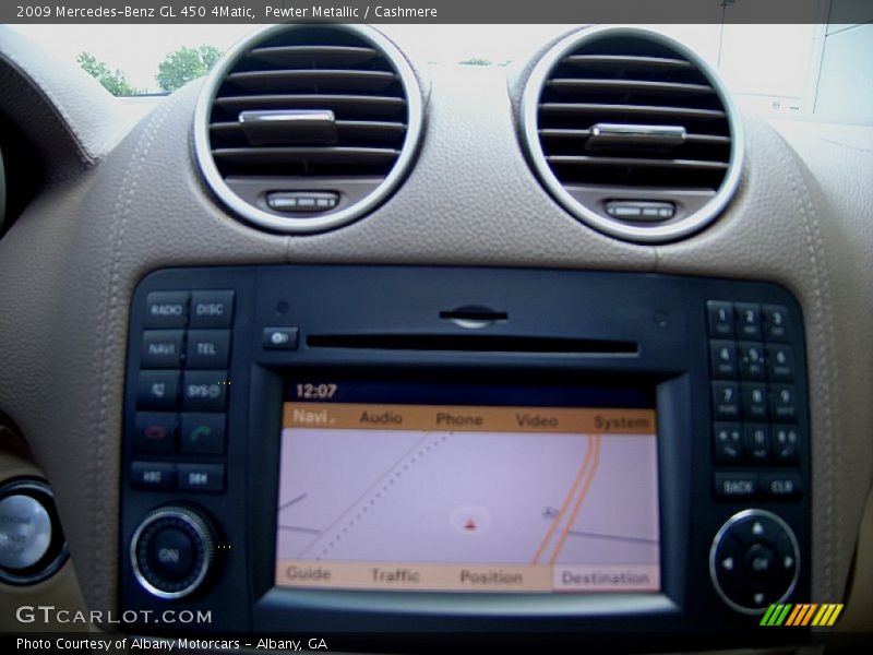 Pewter Metallic / Cashmere 2009 Mercedes-Benz GL 450 4Matic