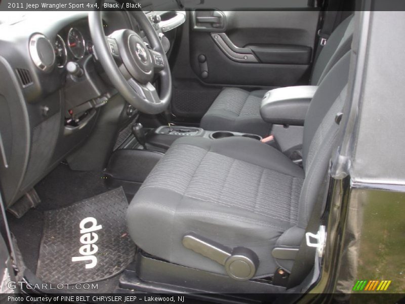 Black / Black 2011 Jeep Wrangler Sport 4x4