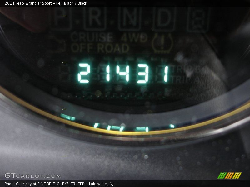 Black / Black 2011 Jeep Wrangler Sport 4x4