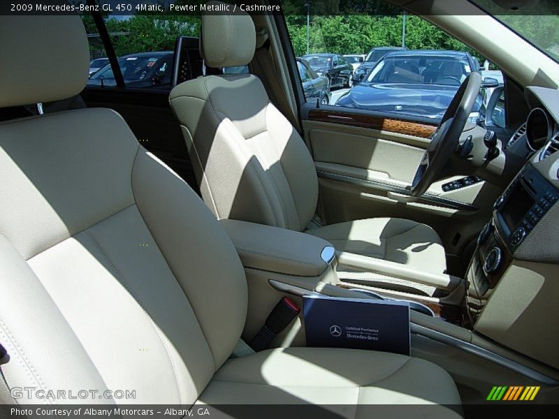Pewter Metallic / Cashmere 2009 Mercedes-Benz GL 450 4Matic