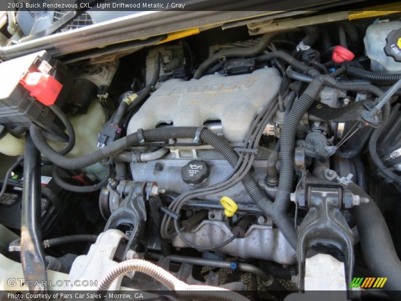 Light Driftwood Metallic / Gray 2003 Buick Rendezvous CXL