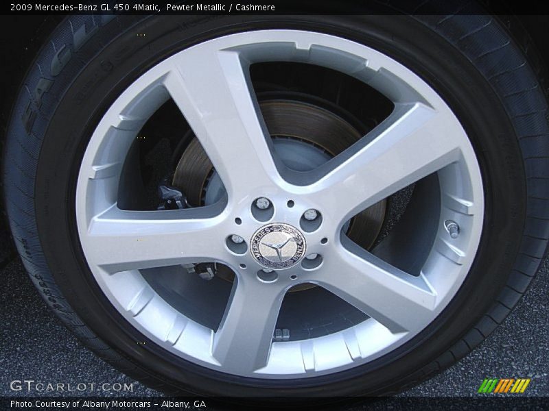 Pewter Metallic / Cashmere 2009 Mercedes-Benz GL 450 4Matic