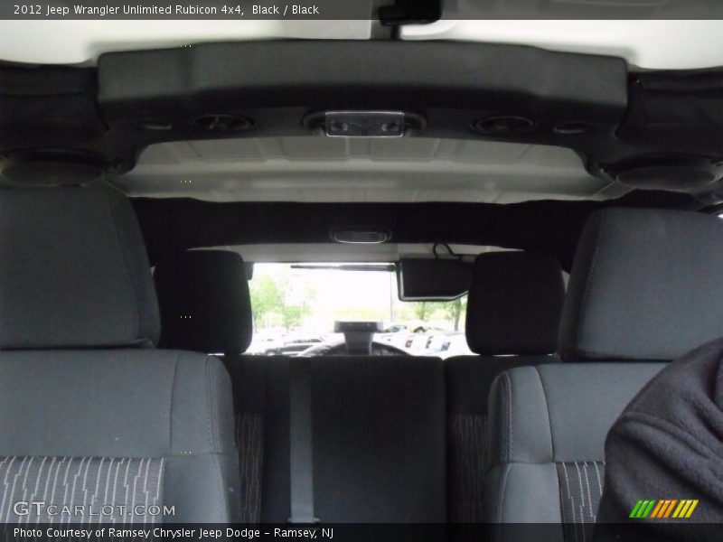 Black / Black 2012 Jeep Wrangler Unlimited Rubicon 4x4