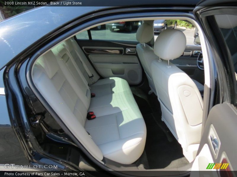 Black / Light Stone 2008 Lincoln MKZ Sedan