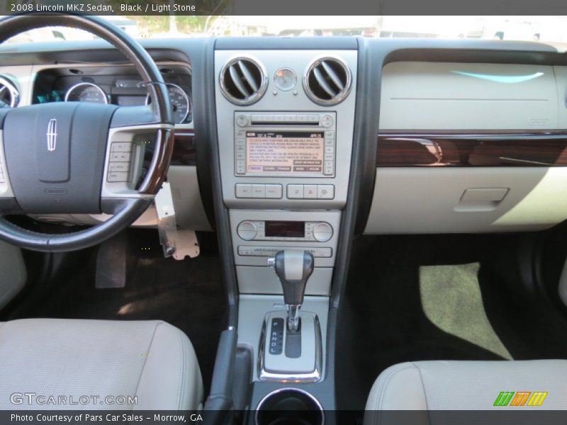 Black / Light Stone 2008 Lincoln MKZ Sedan