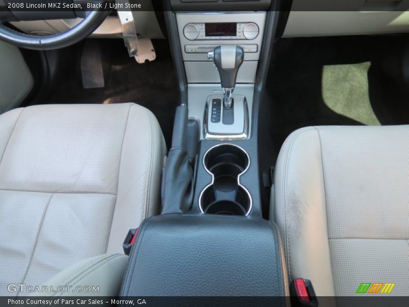 Black / Light Stone 2008 Lincoln MKZ Sedan