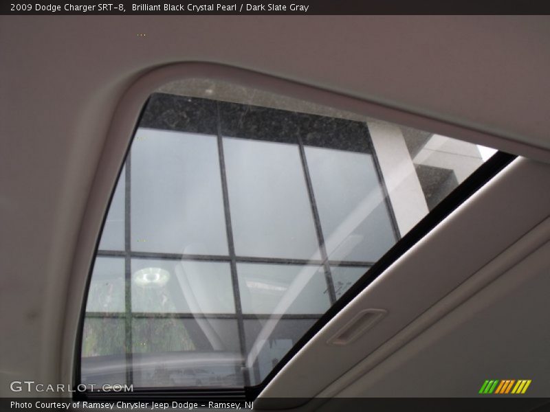 Brilliant Black Crystal Pearl / Dark Slate Gray 2009 Dodge Charger SRT-8