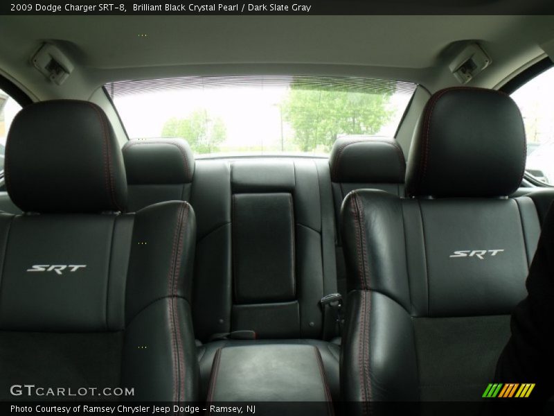Brilliant Black Crystal Pearl / Dark Slate Gray 2009 Dodge Charger SRT-8
