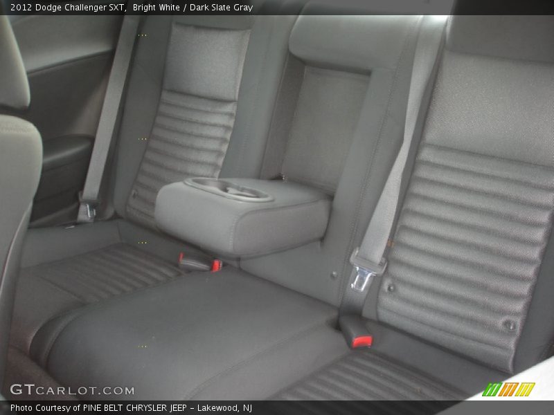 Bright White / Dark Slate Gray 2012 Dodge Challenger SXT