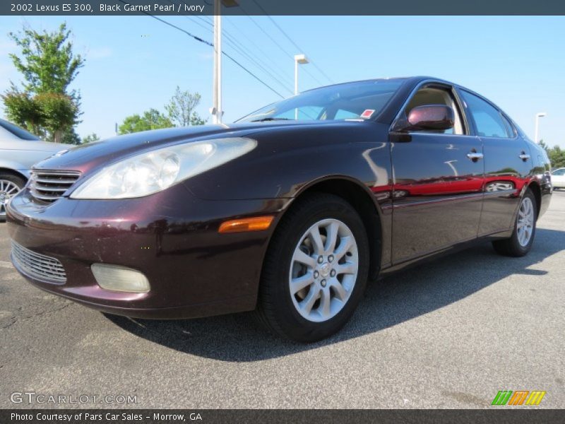 Black Garnet Pearl / Ivory 2002 Lexus ES 300