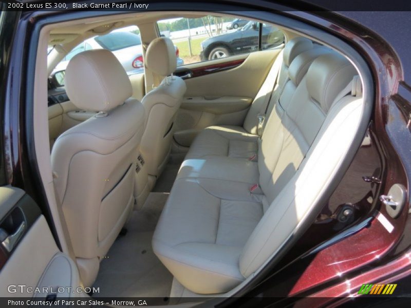 Black Garnet Pearl / Ivory 2002 Lexus ES 300