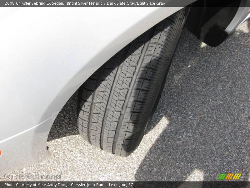 Bright Silver Metallic / Dark Slate Gray/Light Slate Gray 2008 Chrysler Sebring LX Sedan