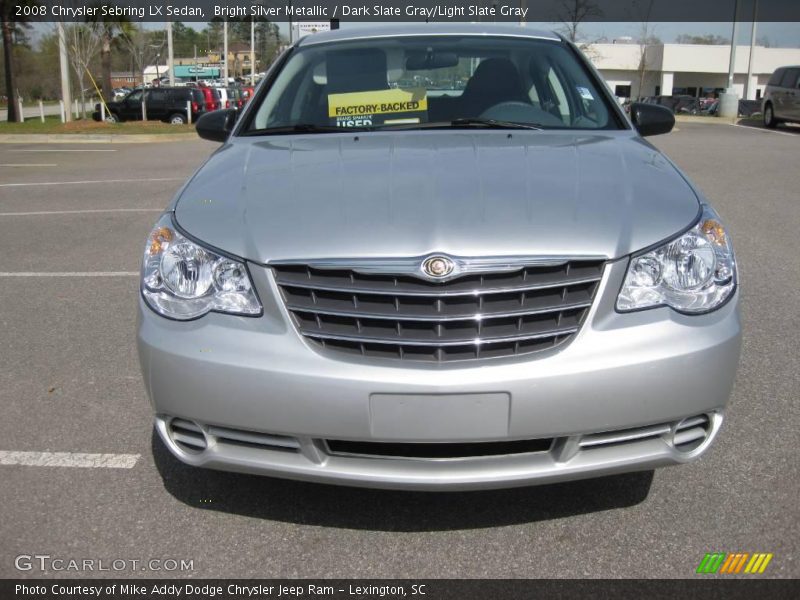 Bright Silver Metallic / Dark Slate Gray/Light Slate Gray 2008 Chrysler Sebring LX Sedan