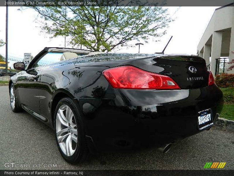 Black Obsidian / Stone 2009 Infiniti G 37 Convertible
