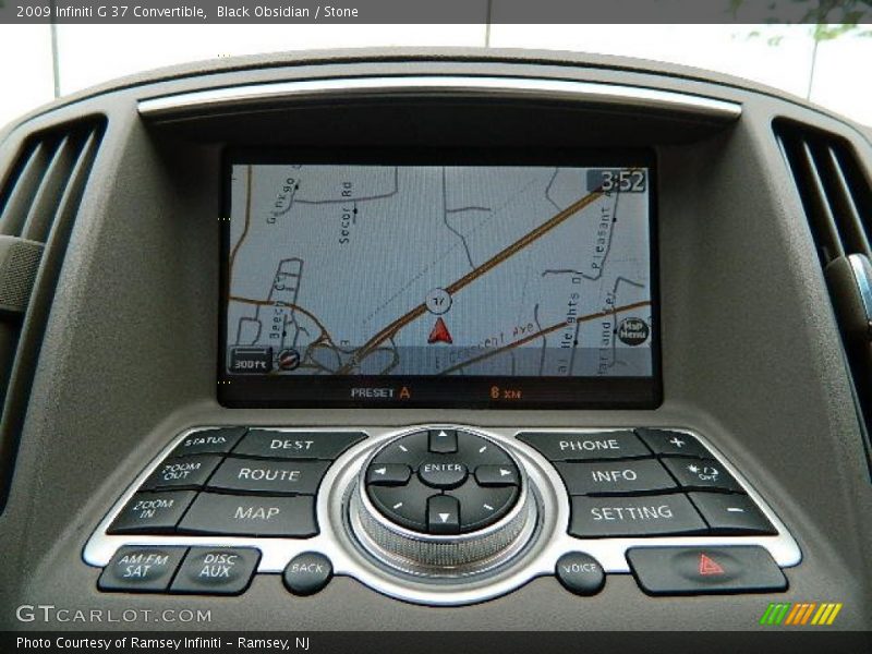 Black Obsidian / Stone 2009 Infiniti G 37 Convertible