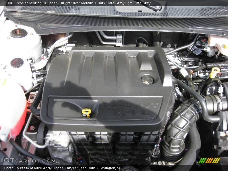 Bright Silver Metallic / Dark Slate Gray/Light Slate Gray 2008 Chrysler Sebring LX Sedan