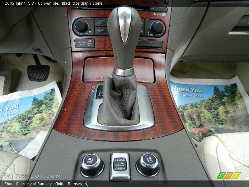 Black Obsidian / Stone 2009 Infiniti G 37 Convertible
