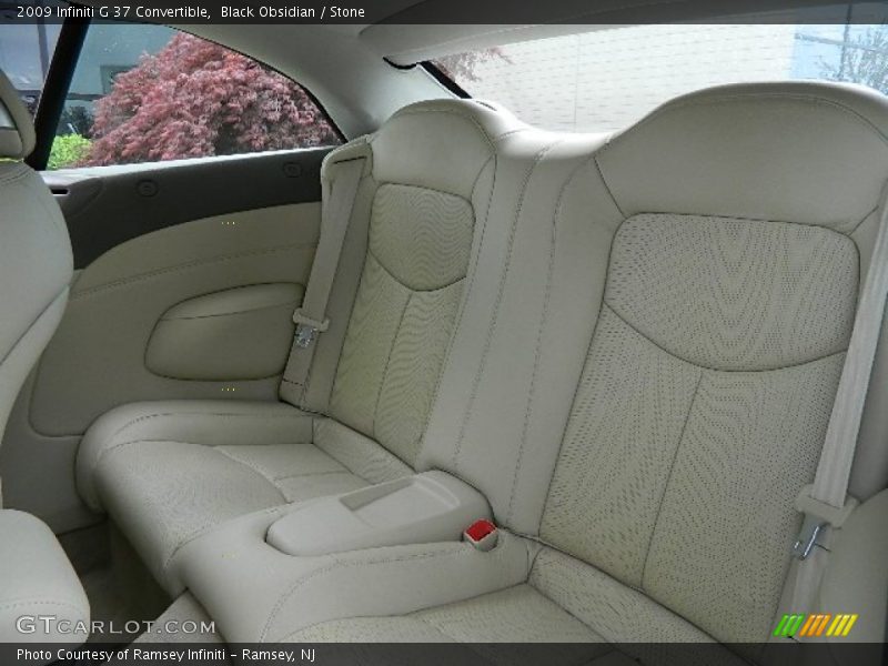 Black Obsidian / Stone 2009 Infiniti G 37 Convertible