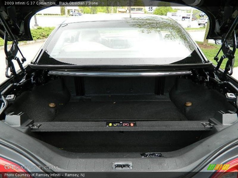 Black Obsidian / Stone 2009 Infiniti G 37 Convertible