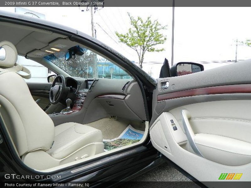 Black Obsidian / Stone 2009 Infiniti G 37 Convertible