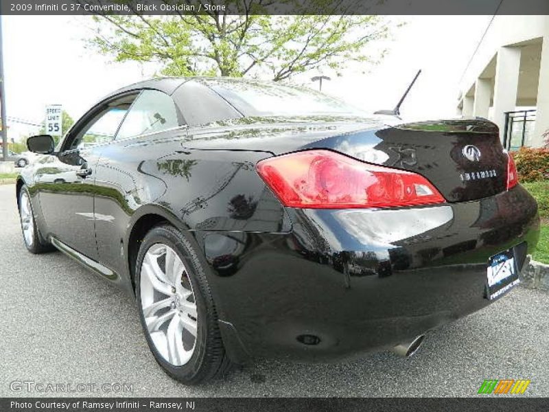 Black Obsidian / Stone 2009 Infiniti G 37 Convertible