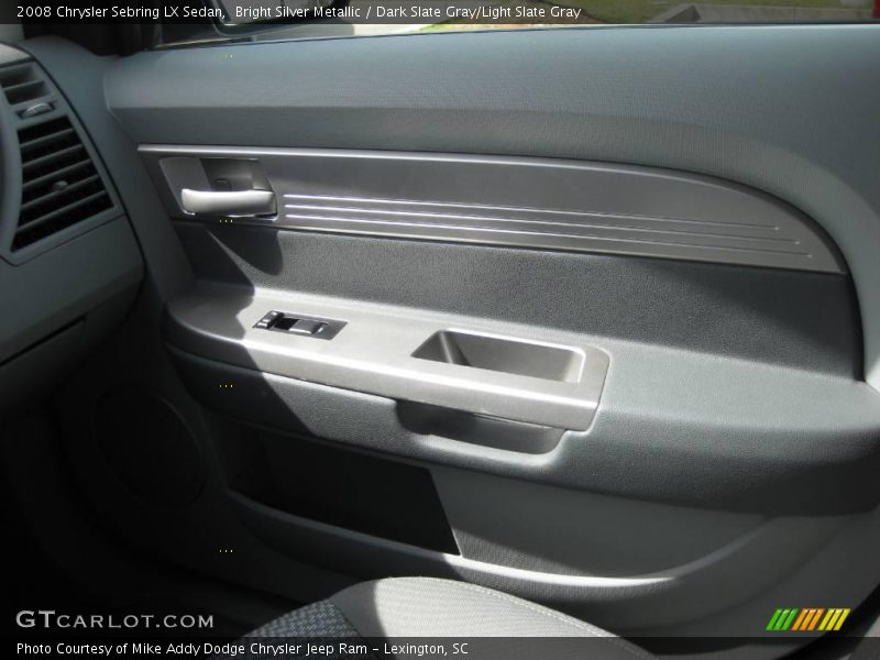 Bright Silver Metallic / Dark Slate Gray/Light Slate Gray 2008 Chrysler Sebring LX Sedan