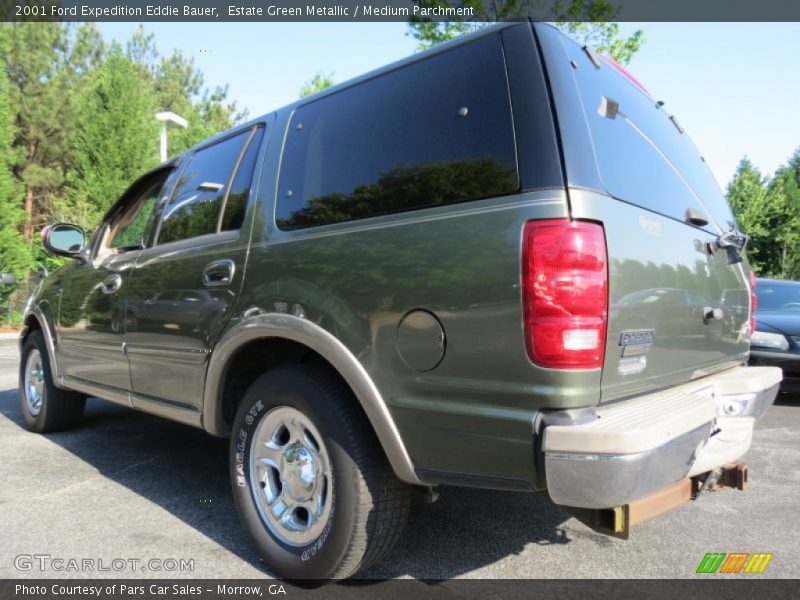 Estate Green Metallic / Medium Parchment 2001 Ford Expedition Eddie Bauer