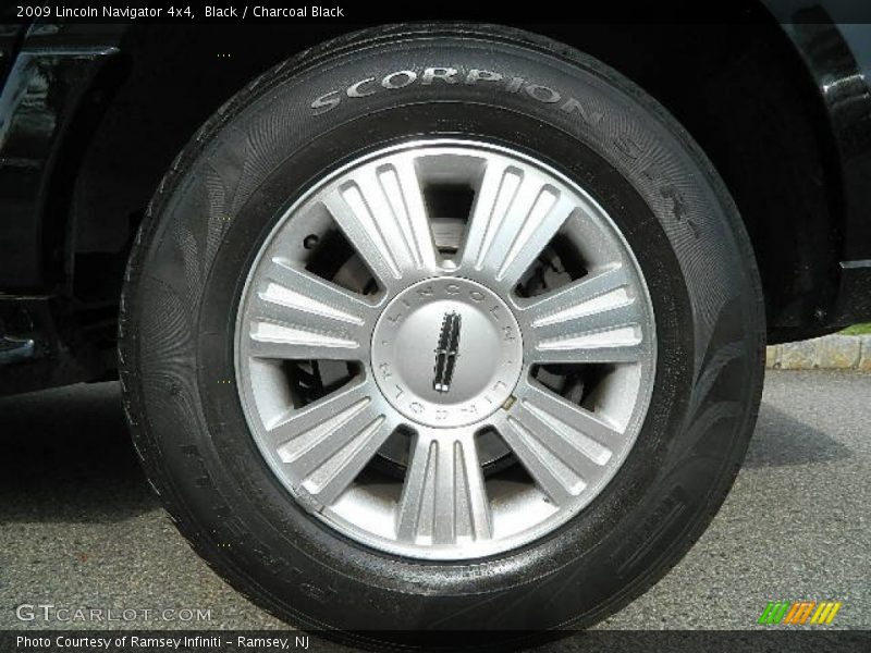 Black / Charcoal Black 2009 Lincoln Navigator 4x4