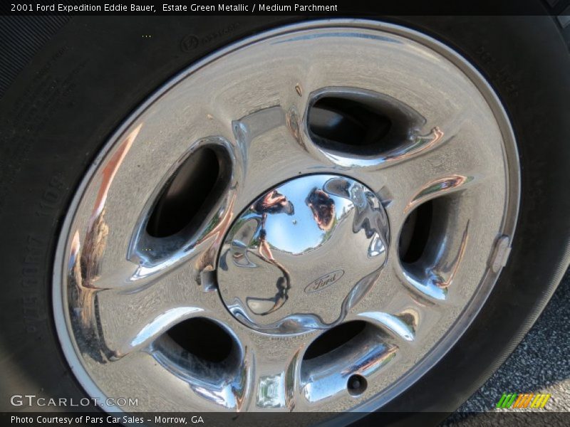 Estate Green Metallic / Medium Parchment 2001 Ford Expedition Eddie Bauer