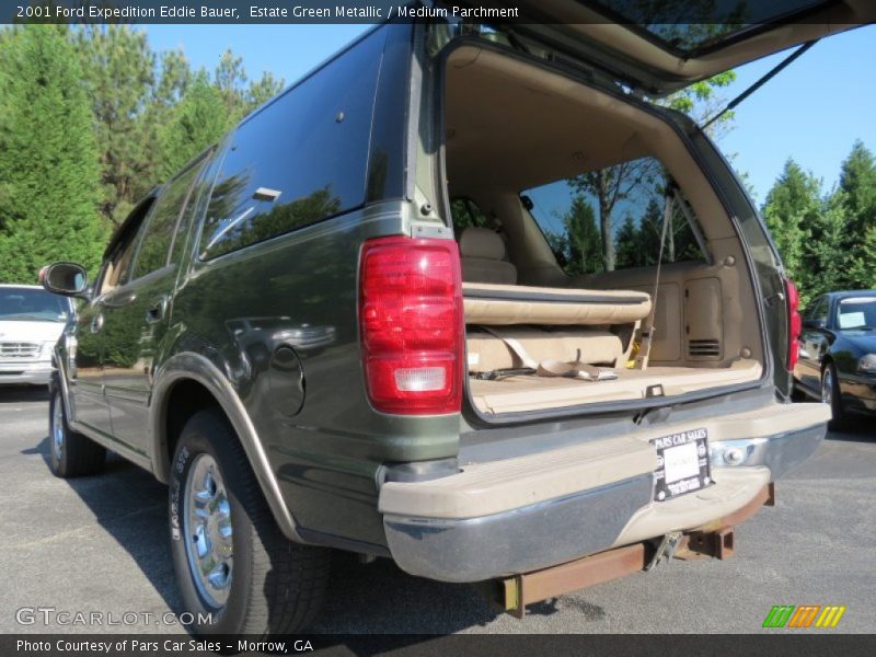 Estate Green Metallic / Medium Parchment 2001 Ford Expedition Eddie Bauer