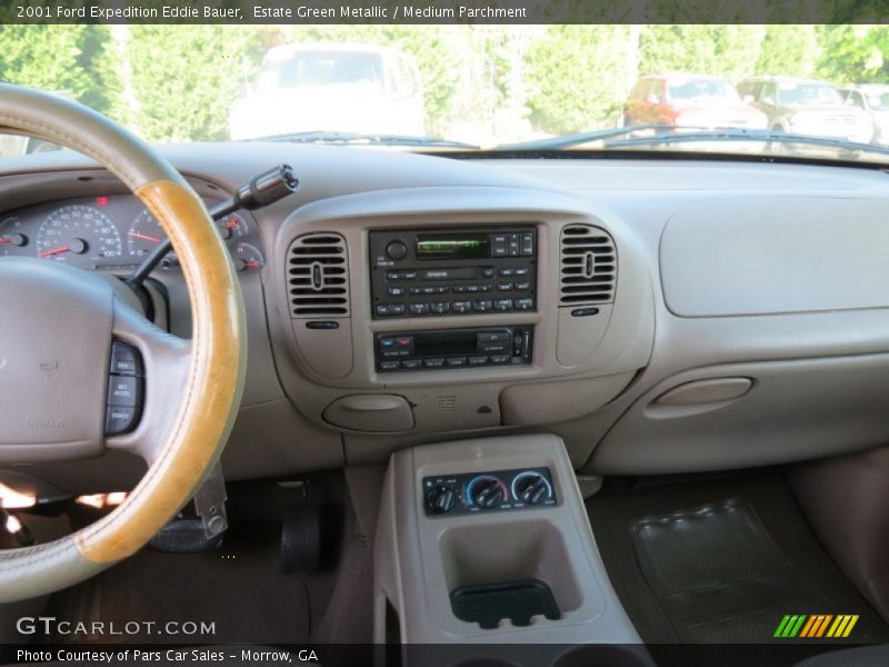 Estate Green Metallic / Medium Parchment 2001 Ford Expedition Eddie Bauer
