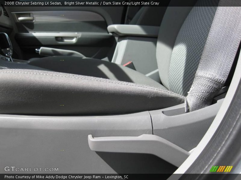 Bright Silver Metallic / Dark Slate Gray/Light Slate Gray 2008 Chrysler Sebring LX Sedan