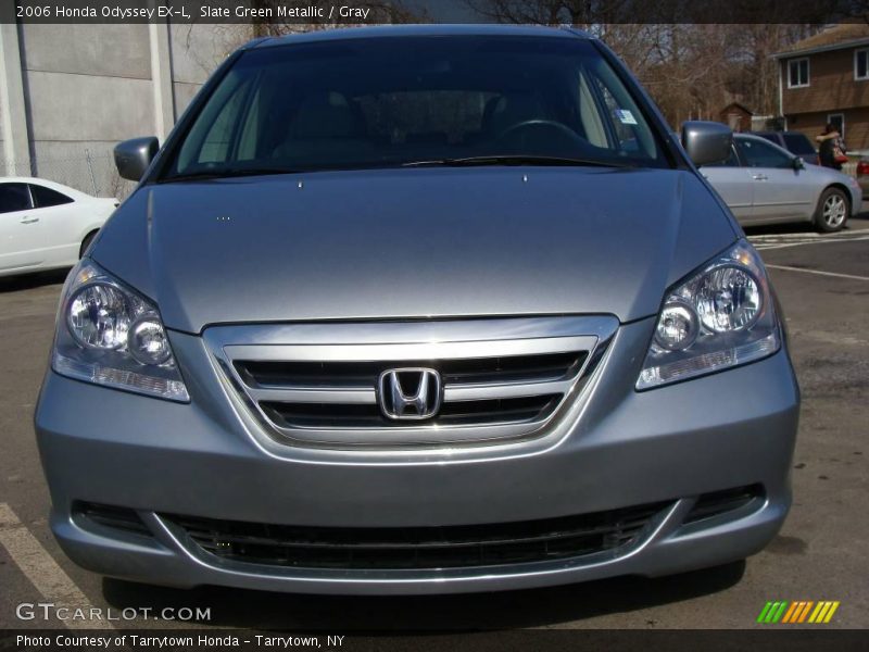 Slate Green Metallic / Gray 2006 Honda Odyssey EX-L
