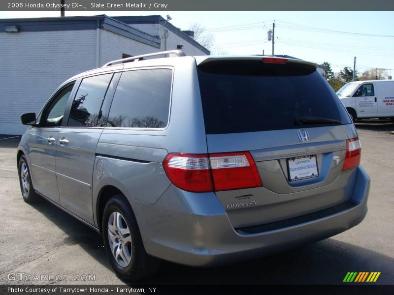 Slate Green Metallic / Gray 2006 Honda Odyssey EX-L
