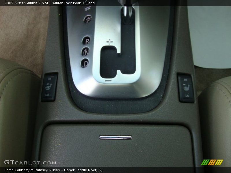 Winter Frost Pearl / Blond 2009 Nissan Altima 2.5 SL