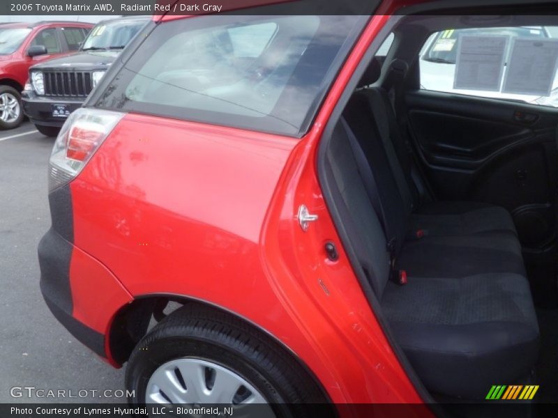 Radiant Red / Dark Gray 2006 Toyota Matrix AWD