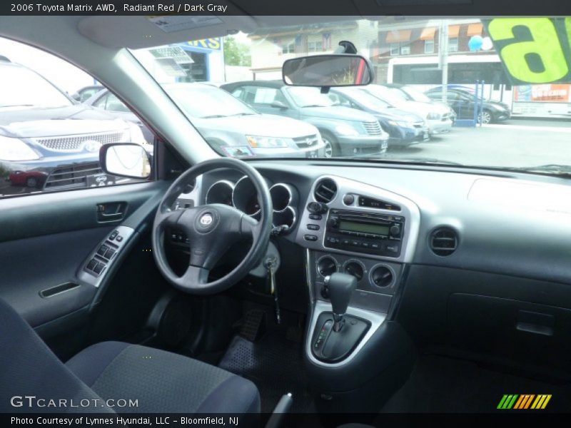 Radiant Red / Dark Gray 2006 Toyota Matrix AWD
