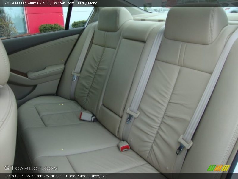 Winter Frost Pearl / Blond 2009 Nissan Altima 2.5 SL