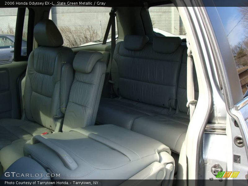 Slate Green Metallic / Gray 2006 Honda Odyssey EX-L