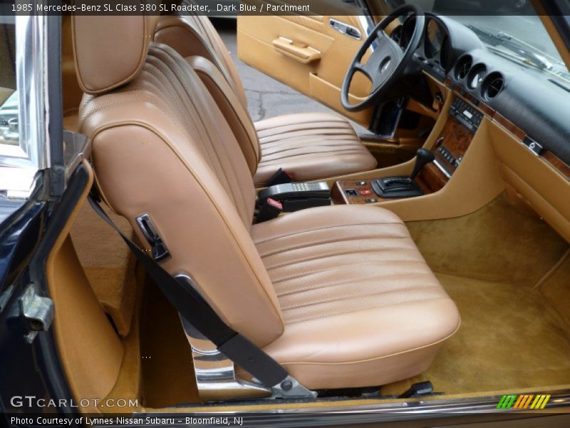  1985 SL Class 380 SL Roadster Parchment Interior